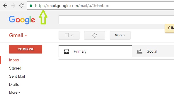 HTTPS on gmail