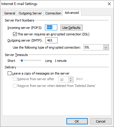 outlook-ssl-setting