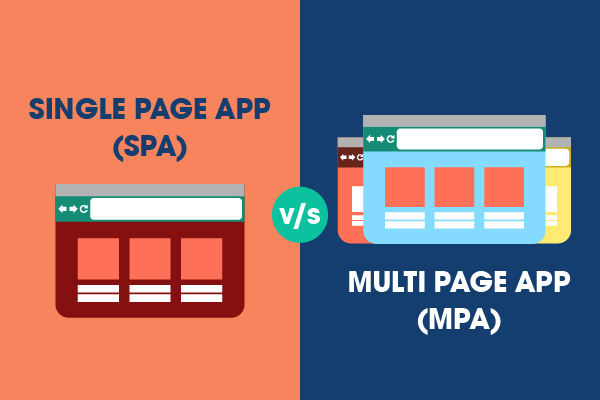 Single Page Application vs Multiple Page Application
